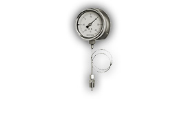 Temperature Gauge with Capillary